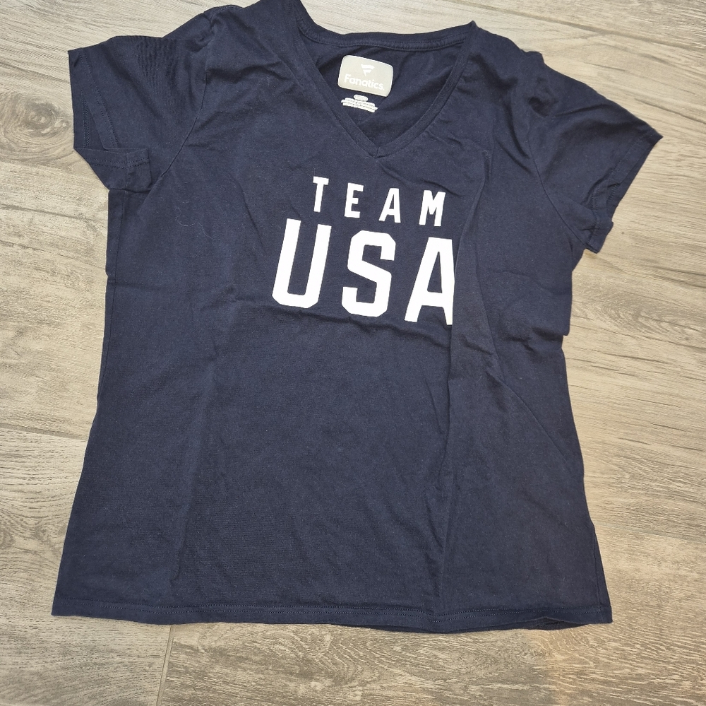Team USA WomensT-Shirt Set - Navy, White, and Red - Picture 7 of 8